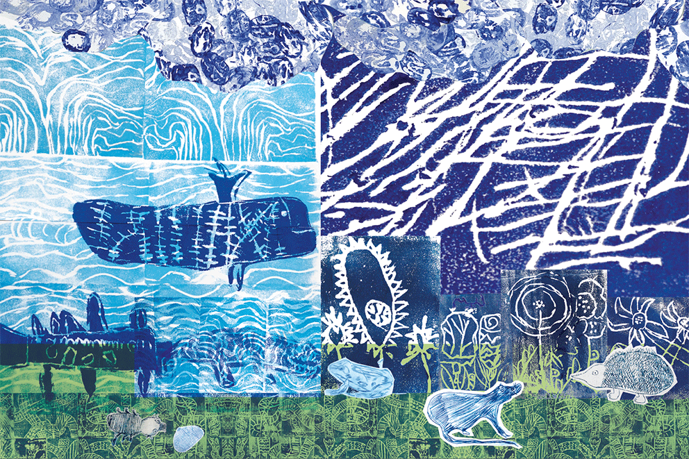 dépliant - print
